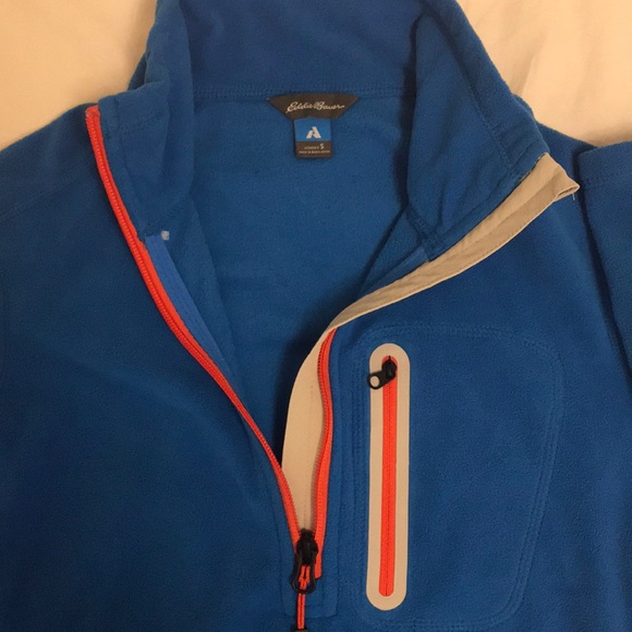 NWOT Eddie Bauer Fleece quarter zip sweater - Picture 5 of 8